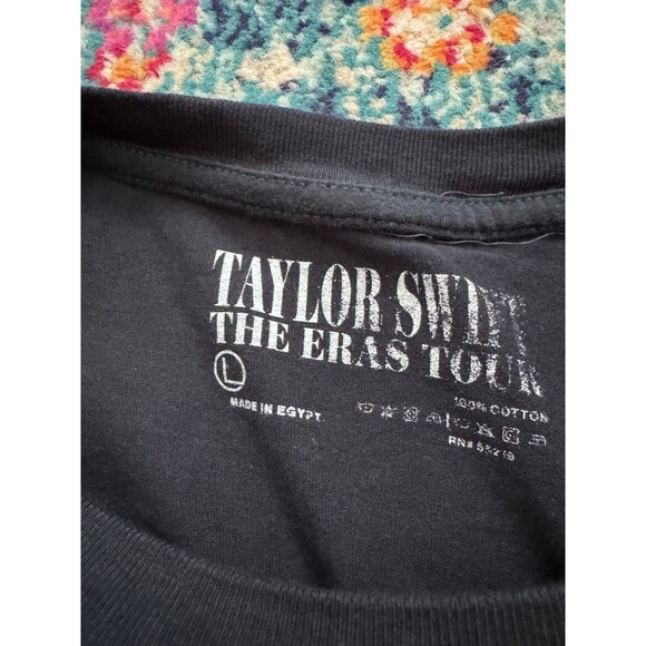 Taylor Swift The Eras Tour Long Sleeve Concert T-Shirt Size Large Swiftie - Picture 5 of 7